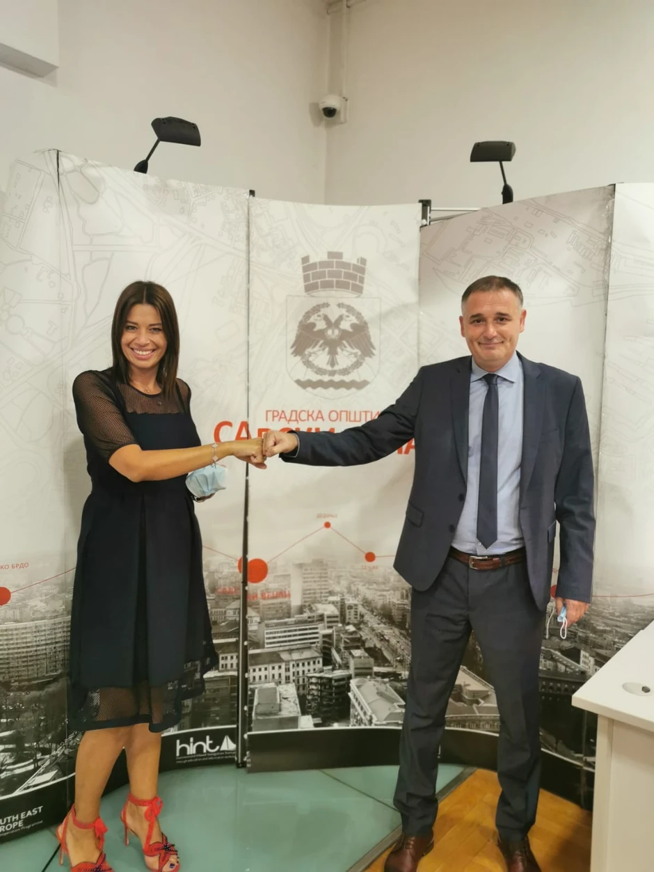 Irena Vujović i Miloš Vidović