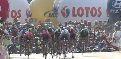 Dramat na finiszu Tour de Pologne! Są ranni! ZDJĘCIA