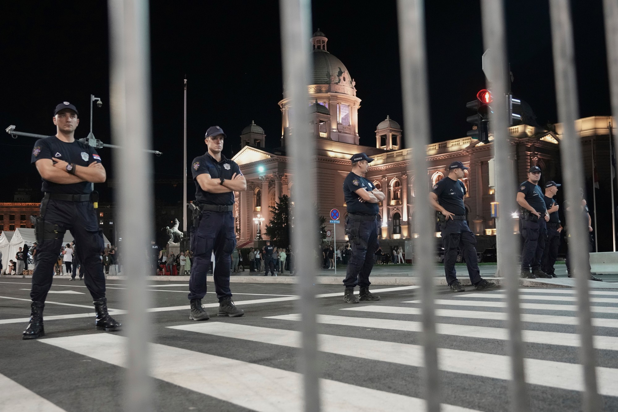 Protivládne protesty v Srbsku 1. septembra 2025. 