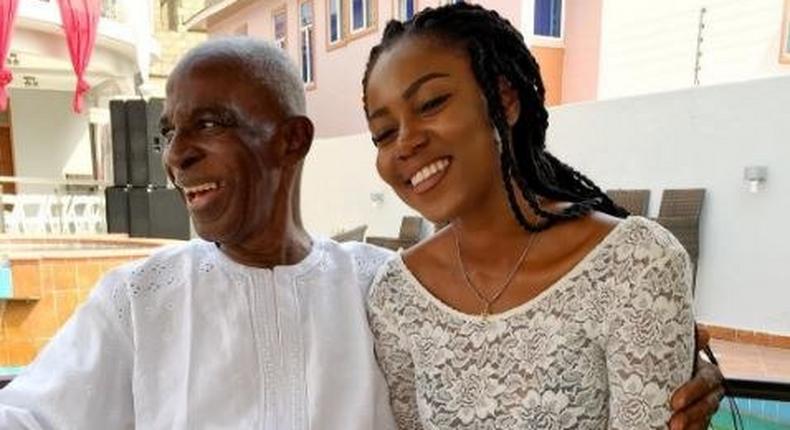 Yvonne Nelson and dad