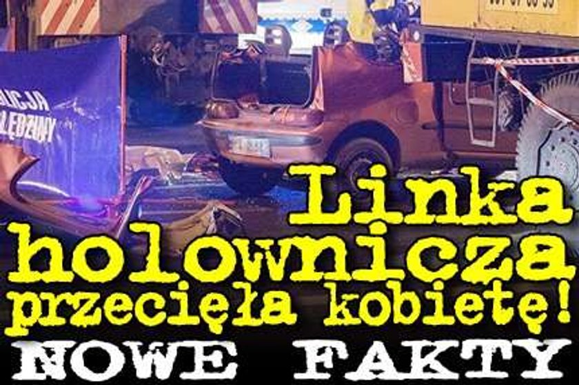 Linka holownicza przecięła kobietę! Nowe fakty