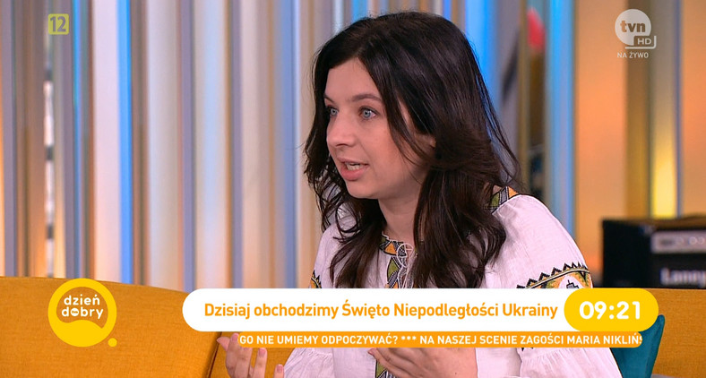 Natalia Panczenko w "Dzień dobry TVN"