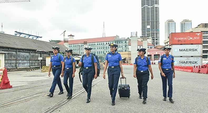 Sri Lankan navy assigns 1st female officers, sailors to sea duties [Daily Mirror]