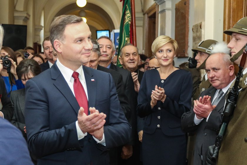 Agata Duda Andrzej Duda Kraków Liceum Ogólnokszatłcące