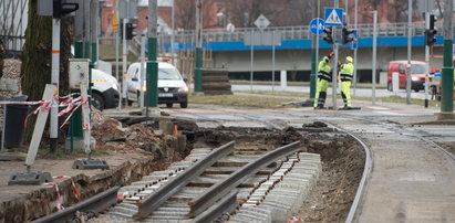 Złota zamknięta. Remont torowiska w Katowicach