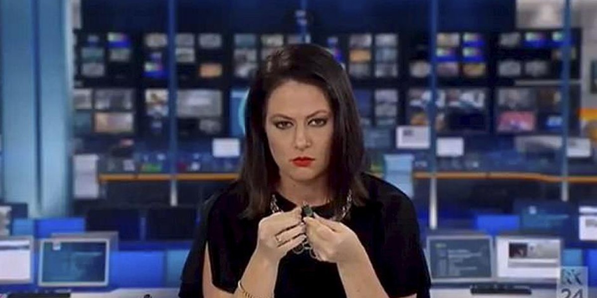 Natasha Exelby z ABC News 24 zwolniona przez wpadkę na wizji