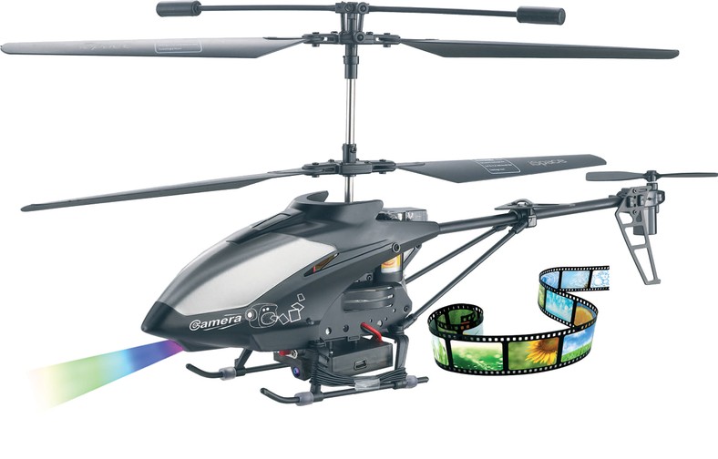 Helikopter z kamerą