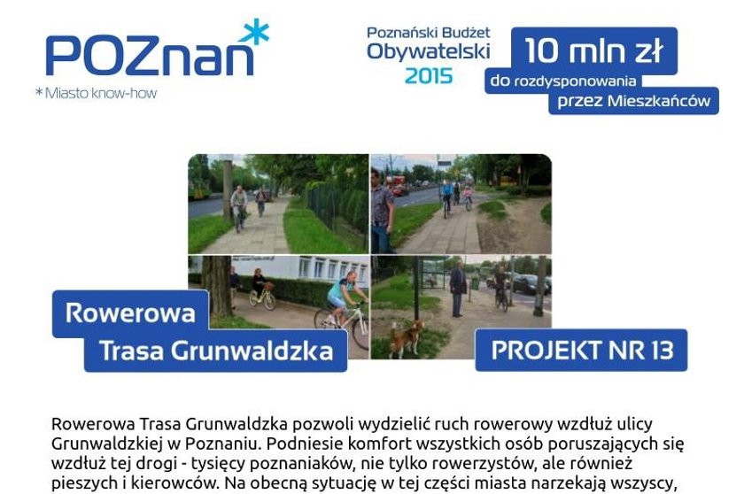 Nowe zasady Poznańskiego Budżetu Obywatelskiego 2017