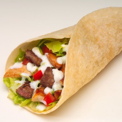 Görögös wrap házilag