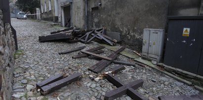 Runął taras widokowy w Paczkowie. Jedna osoba nie żyje