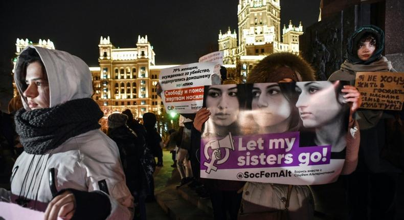 Russian sisters Krestina, Angelina and Maria Khachaturyan stabbed their father Mikhail to death in July, 2018 after suffering years of beatings and sexual assault