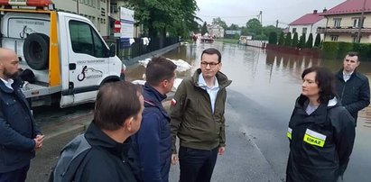 Katastrofalne skutki ulew. Fala powodziowa zbliża się do Krakowa