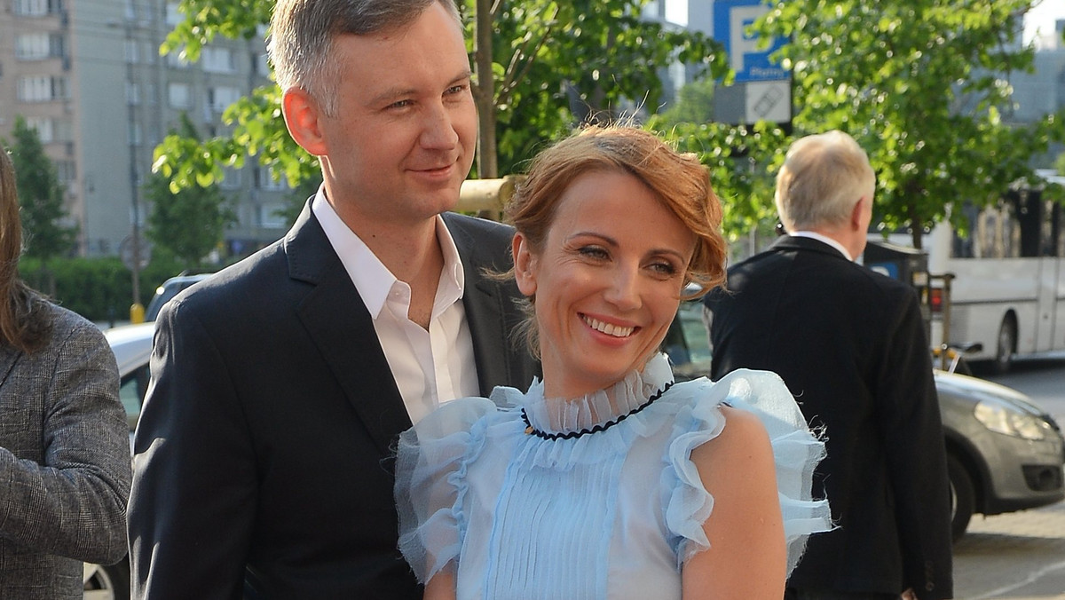 Katarzyna Zielińska i Wojciech Domański