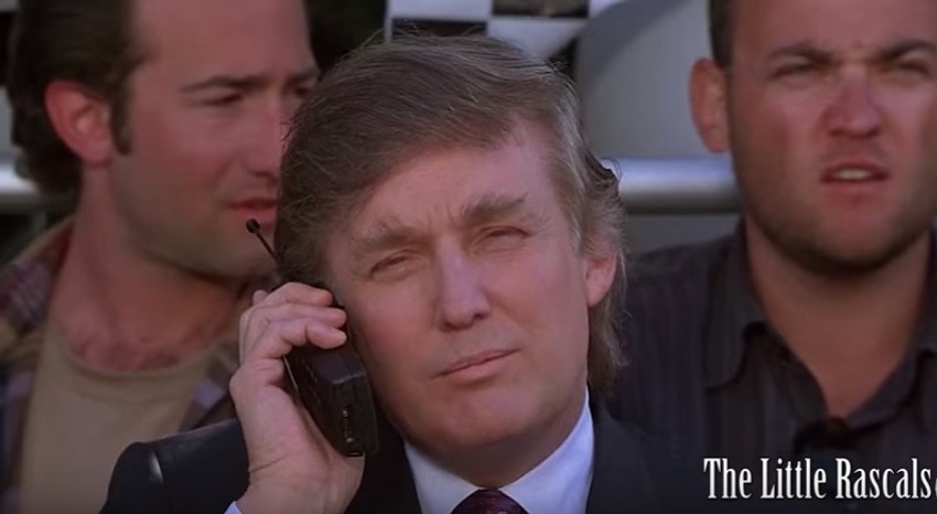 Donad Tramp u filmu "The Little Rascals"