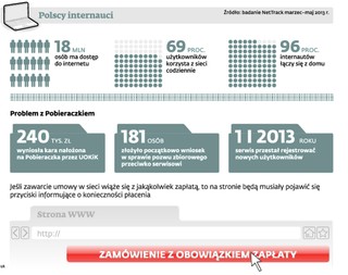 Pobieraczek już nie oszuka. Koniec z naciąganiem internautów na ukryte opłaty