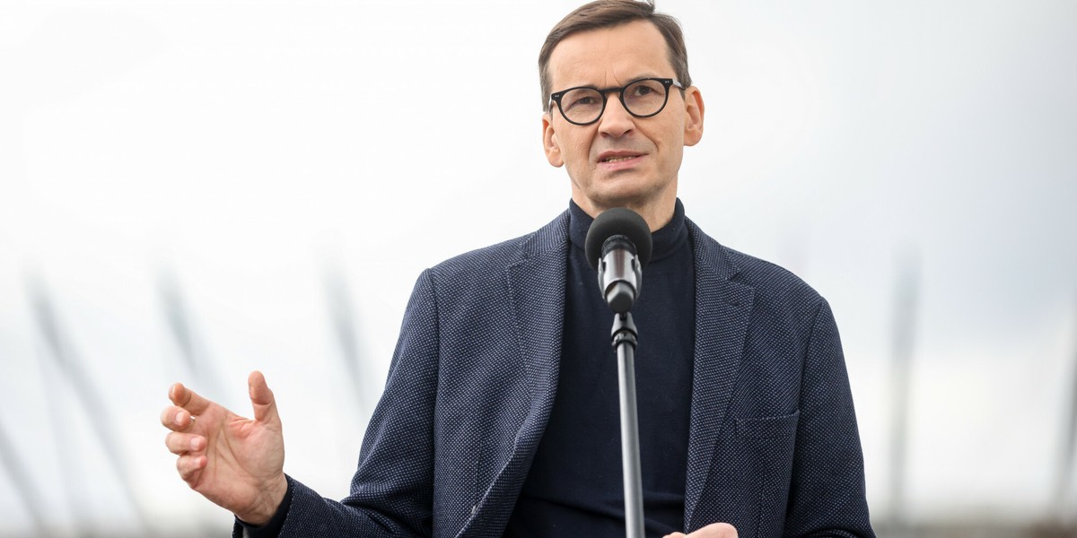 Premier Mateusz Morawiecki.