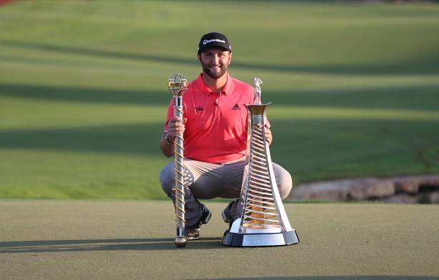 Jon Rahm za wygranie turnieju golfowego w Dubaju dostał rekordową nagrodą pieniężną