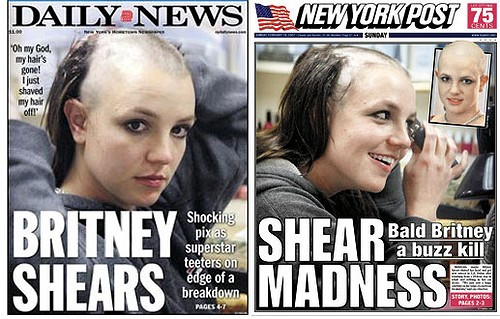 Britney Spears w lutym 2007 roku zaskoczyła wszystkich i ogoliła głowę na łyso