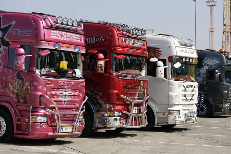 Tuningowane ciężarówki, które wezmą udział w zlocie Master Truck 2011.