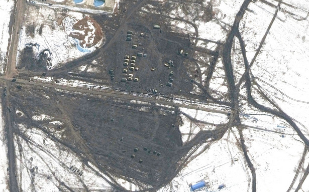 Satelitarne zdjęcia okolic rosyjskiej miejscowości Soloti