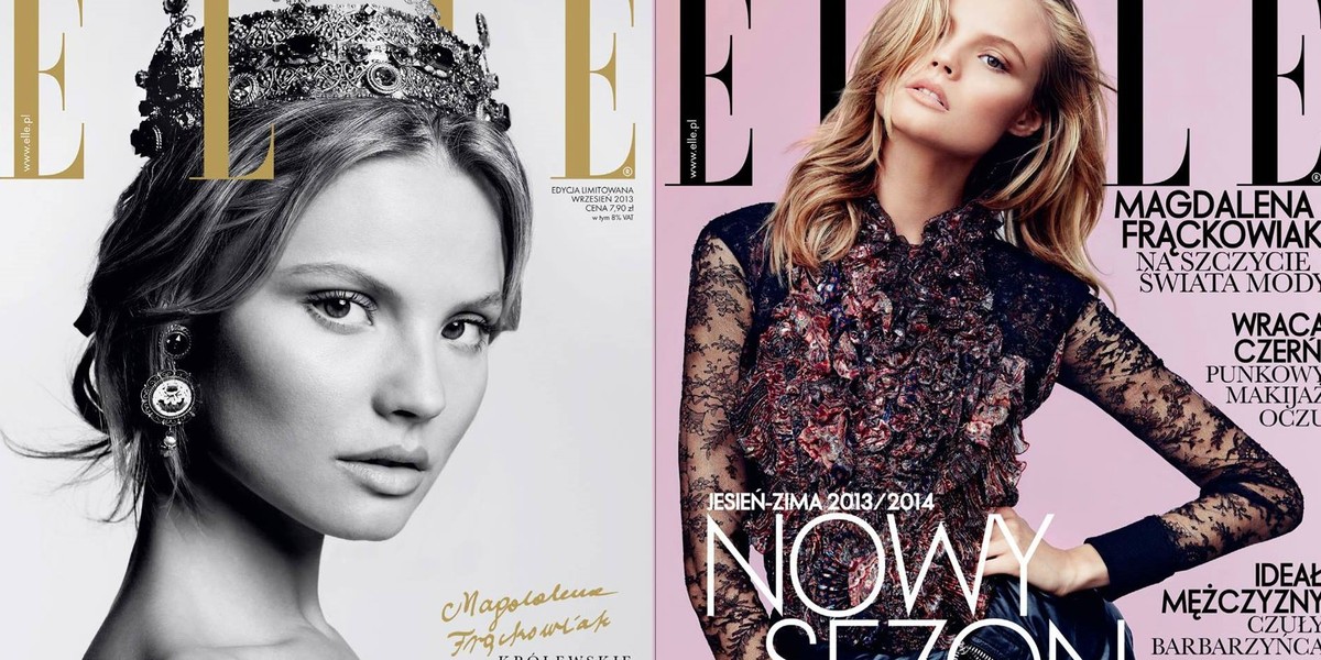 Magda Frąckowiak w Elle