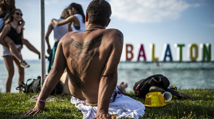 A Balaton Sound fesztivál neve szinte egybeforrt Zamárdival / Fotó: MTI/Bodnár Boglárka