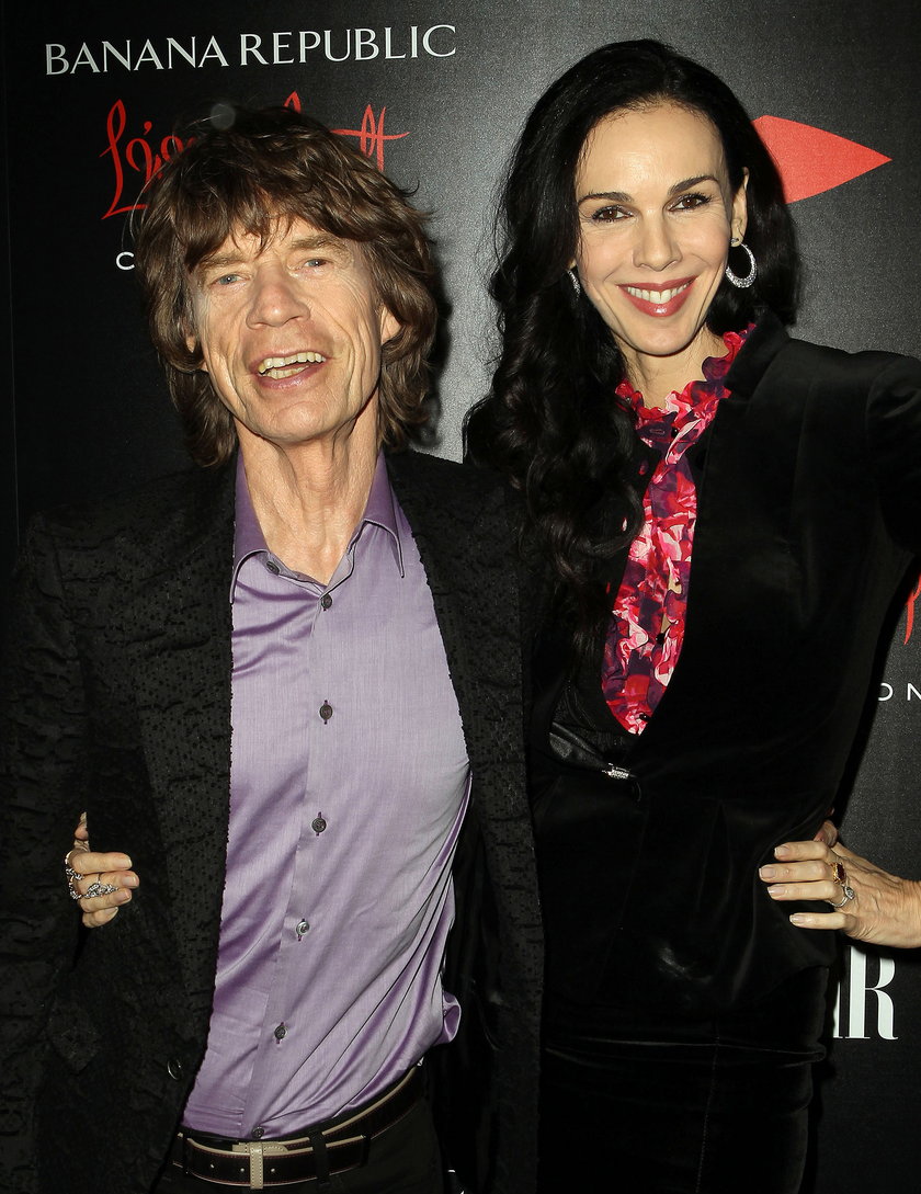 Mick Jagger i Lwren Scott