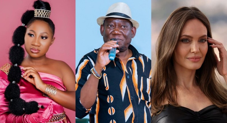 Chosen Becky, Kato Lubwama and Angelina Jolie