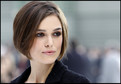 Keira Knightley na Paris Fashion Week