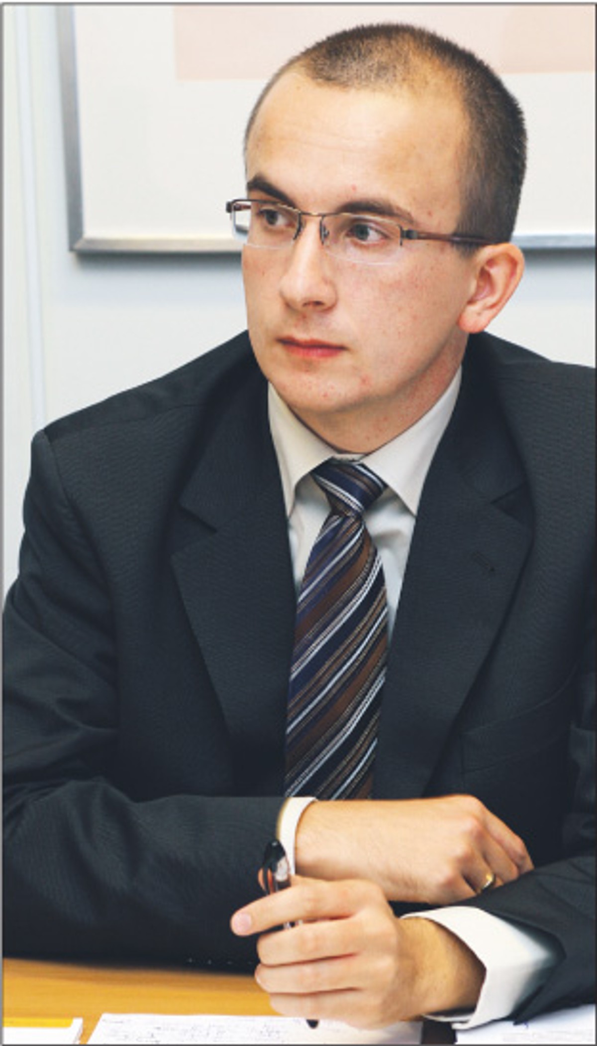 Dominik Szczygieł, doradca podatkowy i radca prawny w MSDS Kancelarii Radców Prawnych M. Szczotka D. Szczygieł Fot. Marek Matusiak