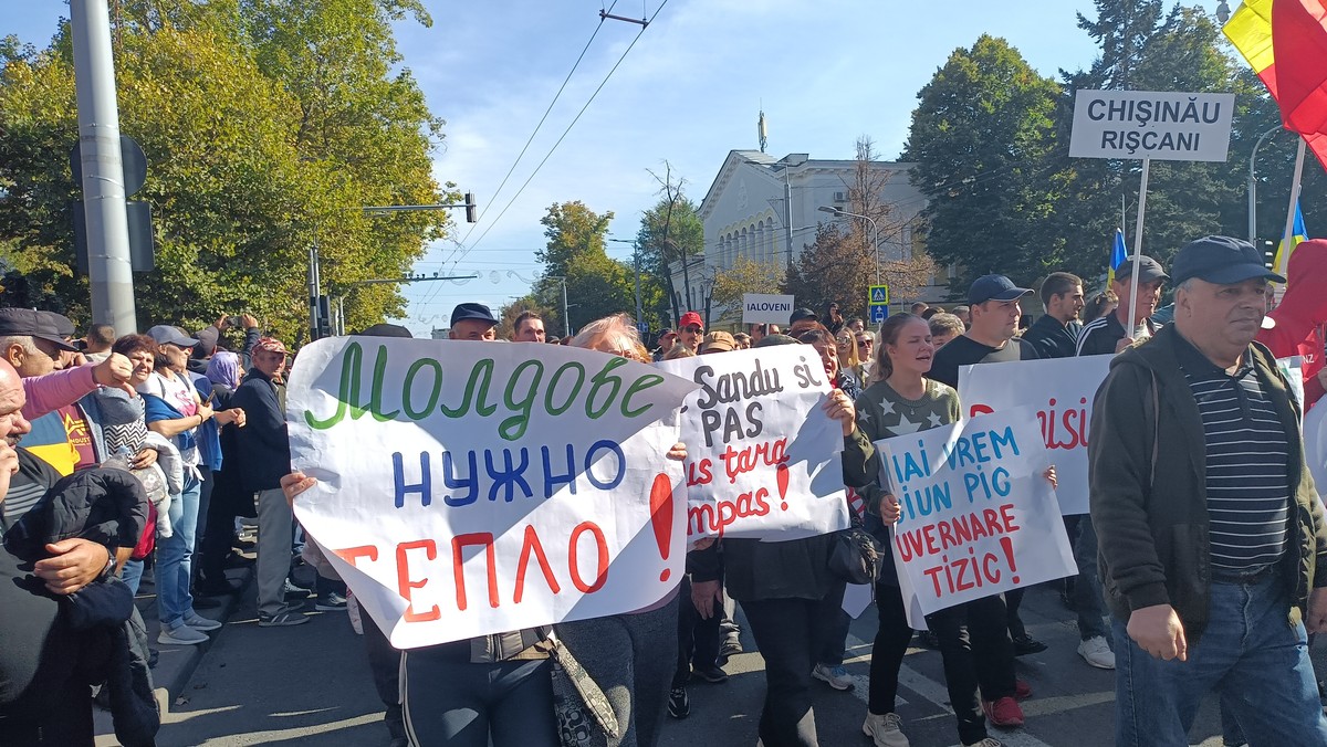 Protest w Mołdawii. Kreml podsyca strach przed zimą. Kim jest Ilan Șzor