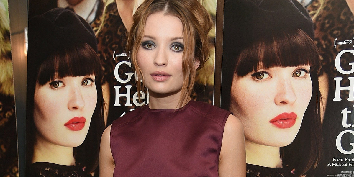 Emily Browning na premierze God Help The Girl