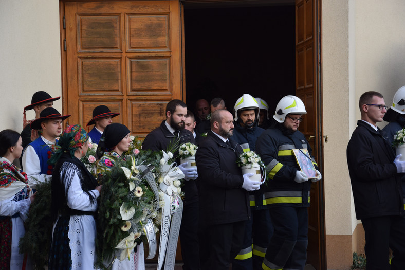 Wybuch gazu w Szczyrku. Pogrzeb rodziny Kaimów