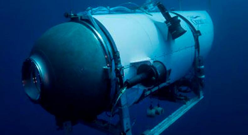OceanGate Expeditions' Titan submersible.OceanGate Expeditions via AP, File)