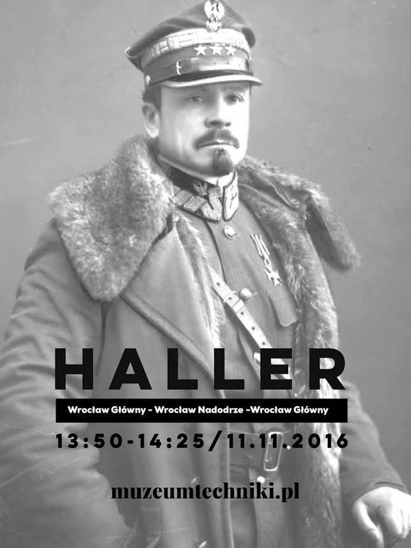 Gen. Józef Haller - patron jednego z zabytkowych pociągów