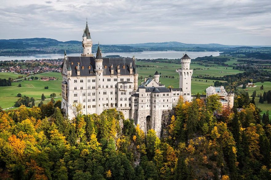 Bajkowy zamek Neuschwanstein w Bawarii (fot. DZT/Florian Trykowski)