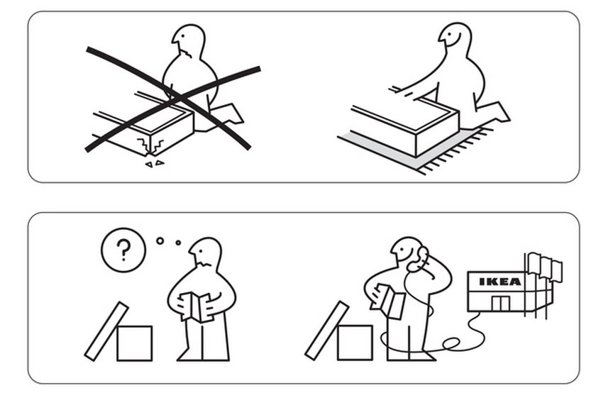 Instrukcje obsługi z Ikei