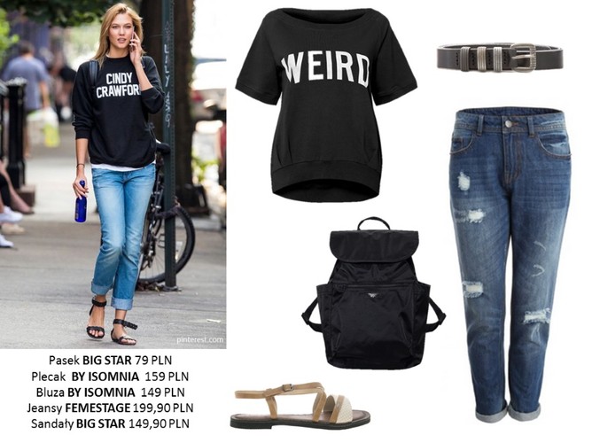 STYLIZACJE inspirowane Karlie Kloss