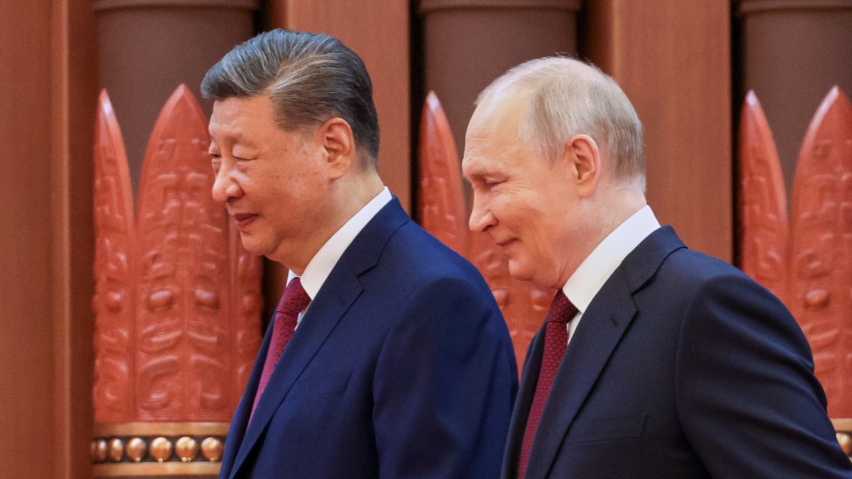 Si Đinping i Vladimir Putin