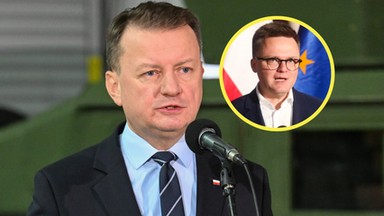 Mariusz Błaszczak reaguje na słowa Szymona Hołowni. "Marszałek nie ma pojęcia, co tam się dzieje"