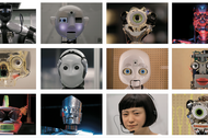 Twarze robotów w Muzeum Nauki w Londynie