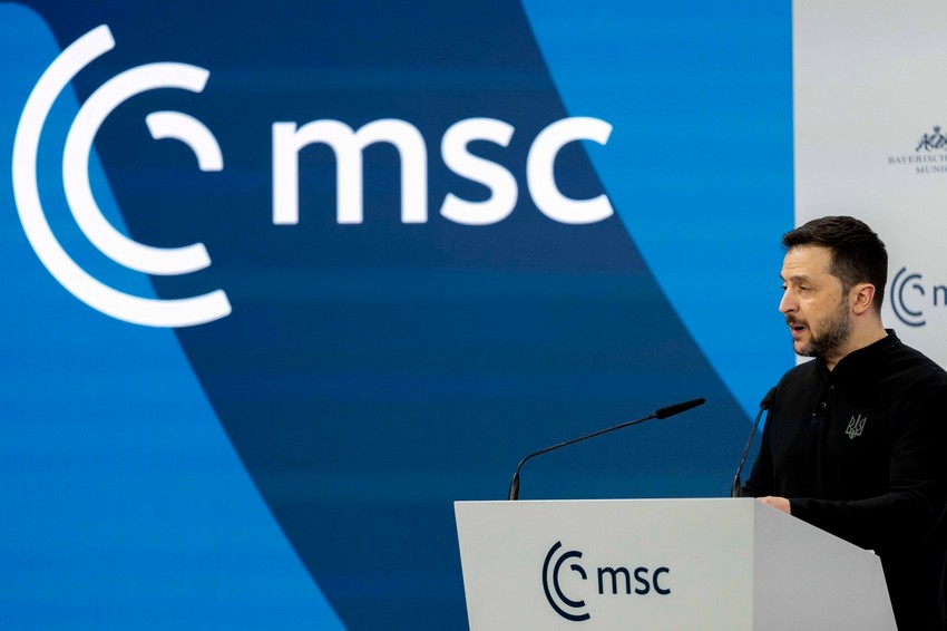 Volodimir Zelenski na Minhenskoj bezbednosnoj konferenciji