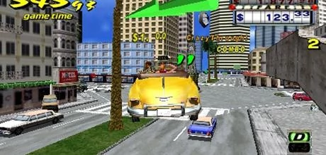 Screen z gry "Crazy Taxi: Fare Wars"