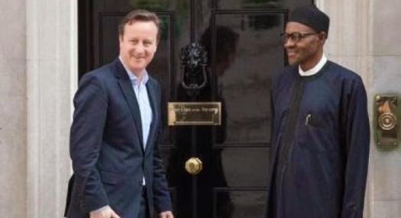 President-elect  of Nigeria, Muhammadu Buhari and Prime Minister of UK, David Cameron