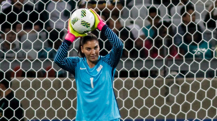 Hope Solo képe után Rióban egy mondatával is botrányt tudott okozni /Fotó: AFP