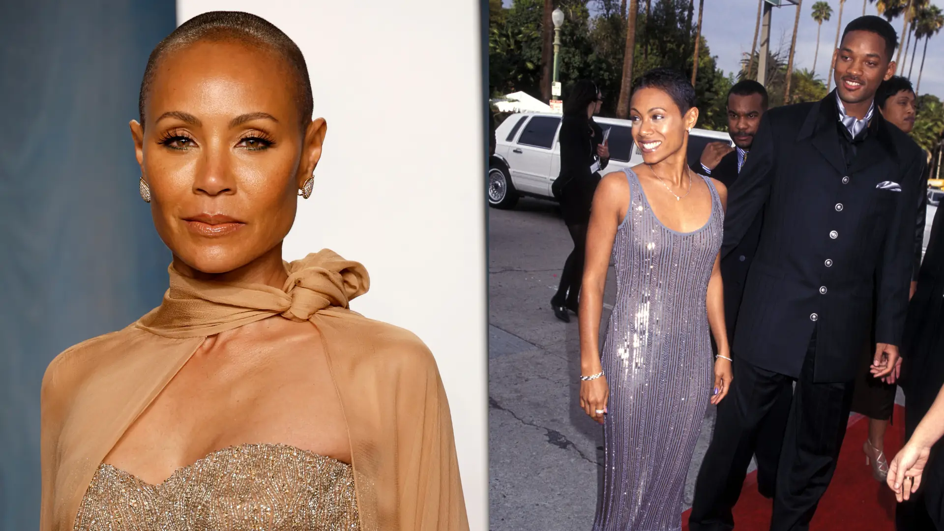 Jada Pinkett Smith wspomina dzień ślubu. "Płakałam, idąc do ołtarza"