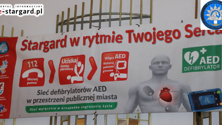 W Stargardzie znajduje się już ponad 40 defibrylatorów