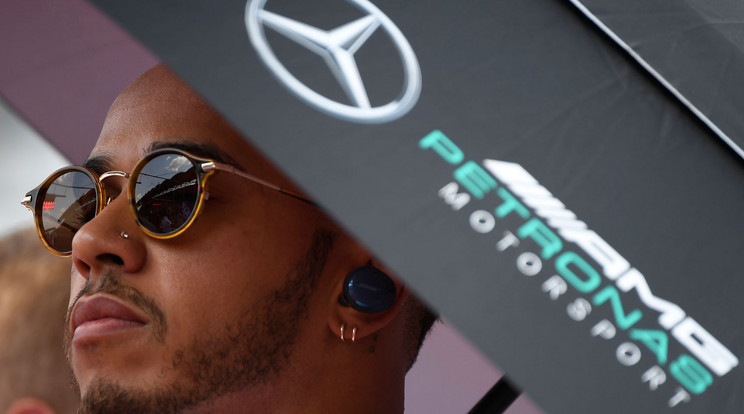 Lewis Hamilton / MTI Fotó: Kovács Tamás