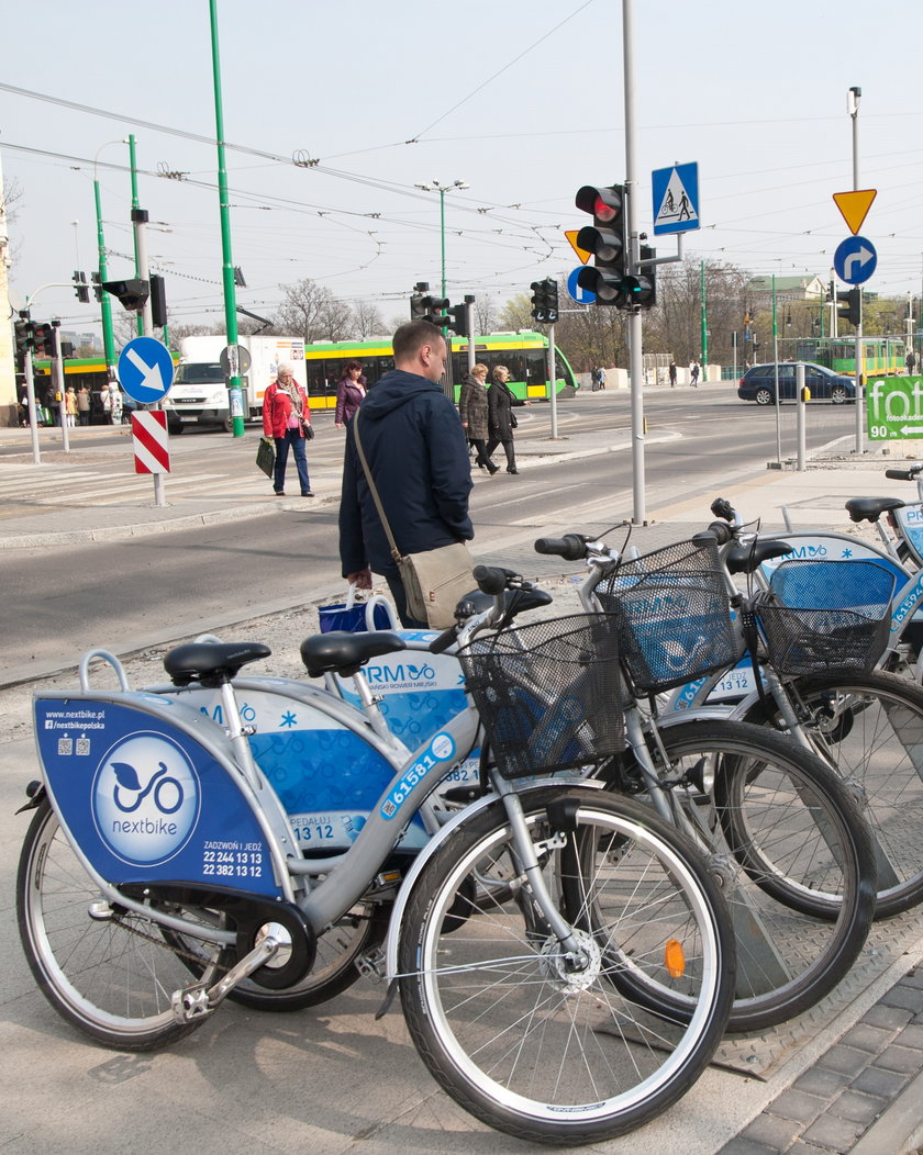 Będzie aż 37 stacji Poznańskiego Roweru Miejskiego