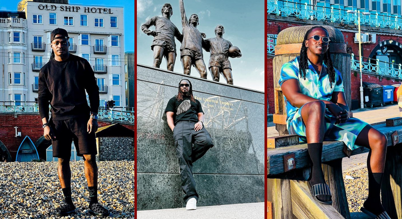 B2C Julio, Lash, and Lee's detour vacation in Brighton UK/Instagram